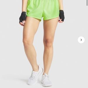 Gymshark training loose fit shorts in green